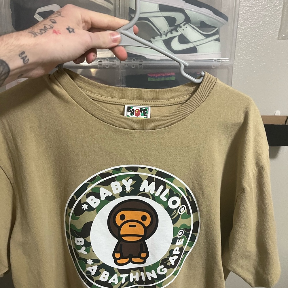 Baby Milo bape tee